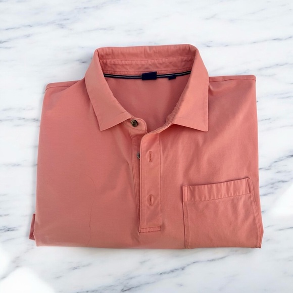Foot Joy FJ Men's Coral Polo Shirt - Picture 1 of 3